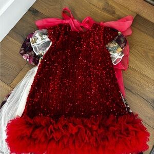 Bundle of 4 dresses 5T - 6T. Perfect for Valentine’s Day and Easter!